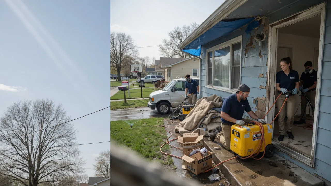 Basement Flood Cleanup in Nottawa, MI near me
